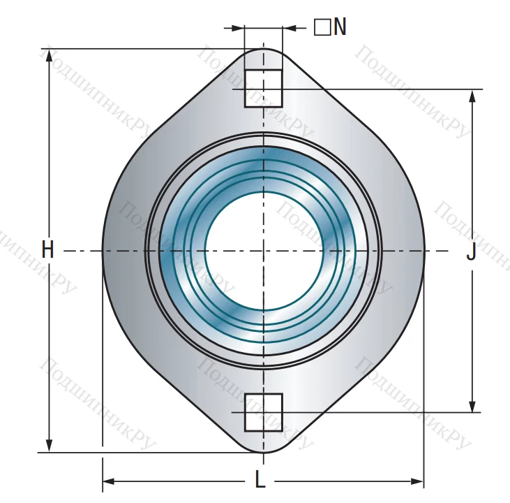 Подшипниковый корпус  PFL 204 в Краснодаре