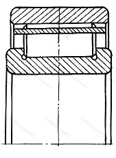 Модификация подшипника 954712К1 размер 60x120x58/60 ГПЗ-100 от производителя  ГПЗ-100