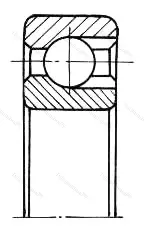 Модификация подшипника 6-970403 размер 17x62x17