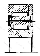 Подшипник  22320 размер 100x215x47 от производителя  SKF Подшипник  22320 размер 100x215x47 от производителя  SKF