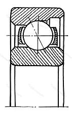 Подшипник  7003CD (6103) размер 17x35x10 от производителя  SKF