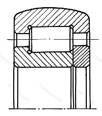 Подшипник  942906 размер 28x85x33