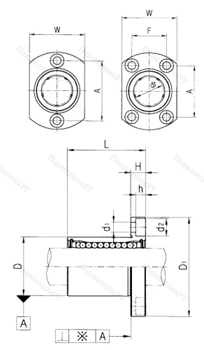 Подшипник LMH 20 UU в Краснодаре