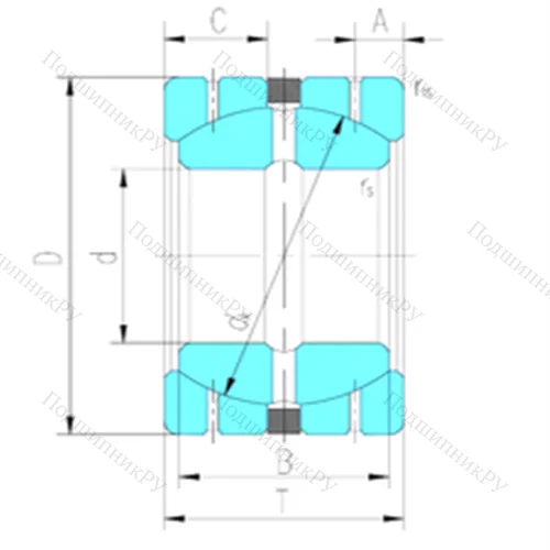 Подшипник скольжения сферический GEGZ 88HS/K от производителя  LS