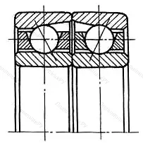 Подшипник 7320MPB.DF размер 100x215x94 от производителя  SKF