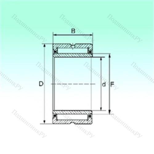 Подшипник игольчатый радиальный NA 69/28 от производителя  NBS Подшипник игольчатый радиальный NA 69/28 от производителя  NBS