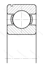 Подшипник  550703 размер 17x30x8