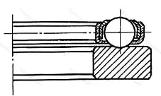 Подшипник OW-51109+AR-511 размер 45x65x10,572