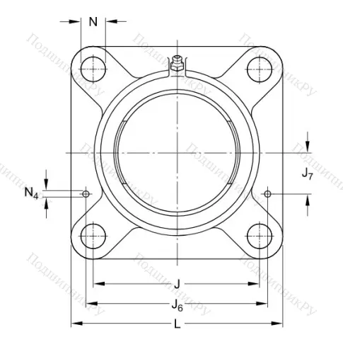 Подшипниковый корпус FY 509 M в Краснодаре
