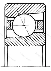 Подшипник 7216BE размер 80x140x26,5 от производителя  SKF