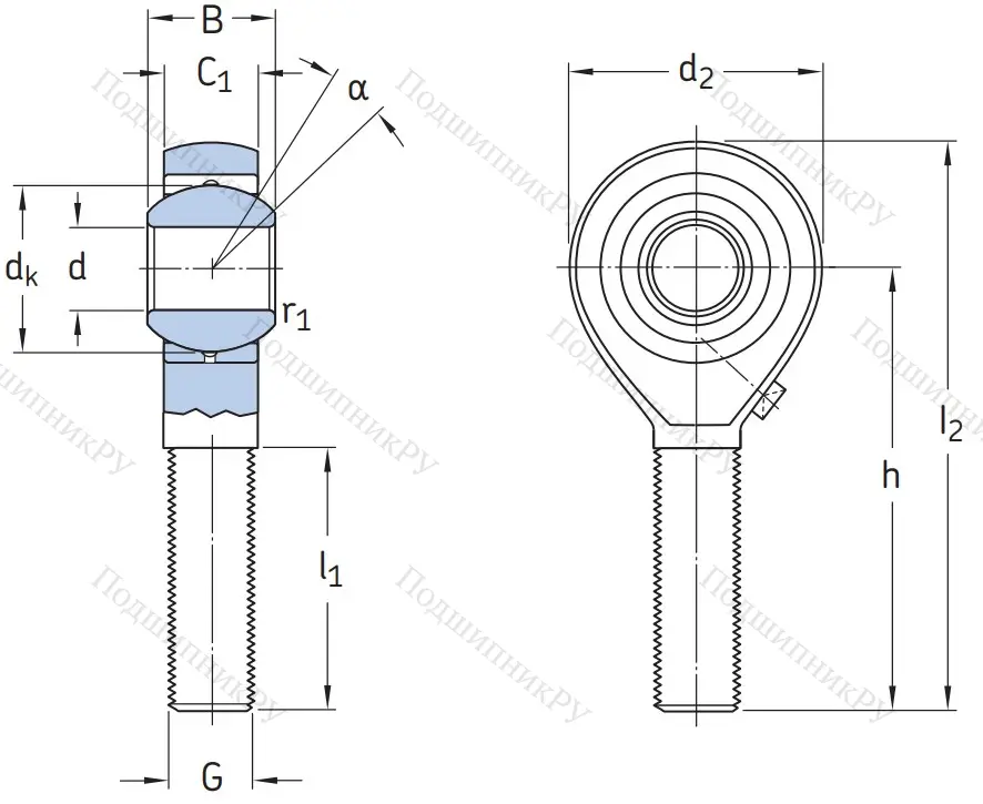 Шарнирная головка POS 8 L в Краснодаре