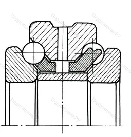 Подшипник 234722BM 1/UP размер 114x170x72 от производителя  SKF