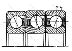 Модификация подшипника 6-1666248А2Л размер 240x440x255 от производителя  ГПЗ-23