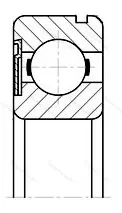 Подшипник  6315-ZN (150315) размер 75x160x37 от производителя  SKF