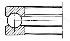 Модификация подшипника 5-88209ЮТ размер 45x73x20