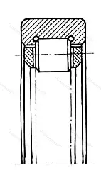 Модификация подшипника 2318КМ размер 90x190x43
