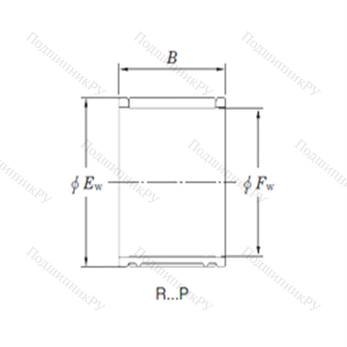 Подшипник игольчатый радиальный 20R 2525P-1