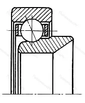 Подшипник  226706 размер 30x62x26