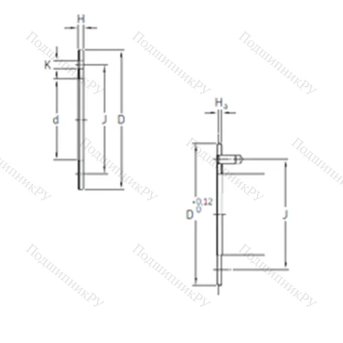 Подшипник скольжения PCMW 183201.5 E