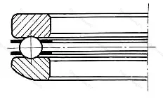 Подшипник  53409 (28409) размер 45x100x42,4