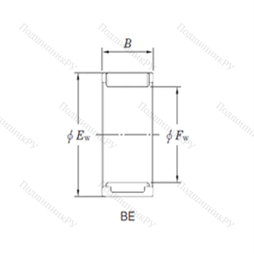 Подшипник игольчатый радиальный BE 344420ASY 1B 1 от производителя  KOYO