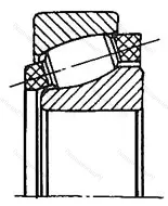 Подшипник  263706 размер 30x72x21 от производителя  ГПЗ-11