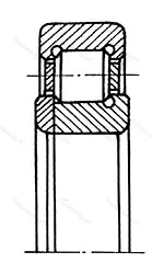 Подшипник NU 2992 размер 460x620x95 от производителя  FAG Подшипник NU 2992 размер 460x620x95 от производителя  FAG