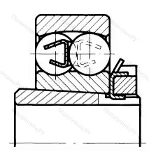 Модификация подшипника 8-11314К размер 70x170x39/59