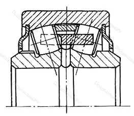 Модификация подшипника 83078К размер 8x28x13/17 от производителя  ГПЗ-5
