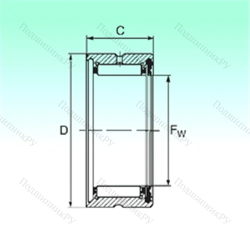 Подшипник игольчатый радиальный RNA 4908 RS