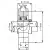 Подшипниковый узел UCT 202 - Вал: 15 мм Подшипниковый узел UCT 202 - Вал: 15 мм