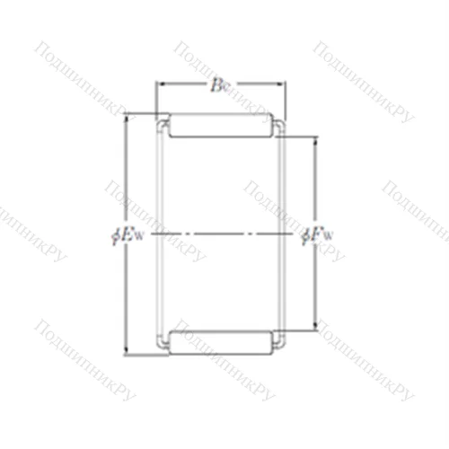 Подшипник игольчатый радиальный PCJ 162116 от производителя  NTN