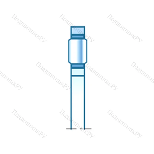Подшипник игольчатый упорный AKJ 17X 33X 2