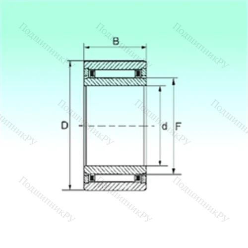 Подшипник игольчатый радиальный NKI 6/16 TN