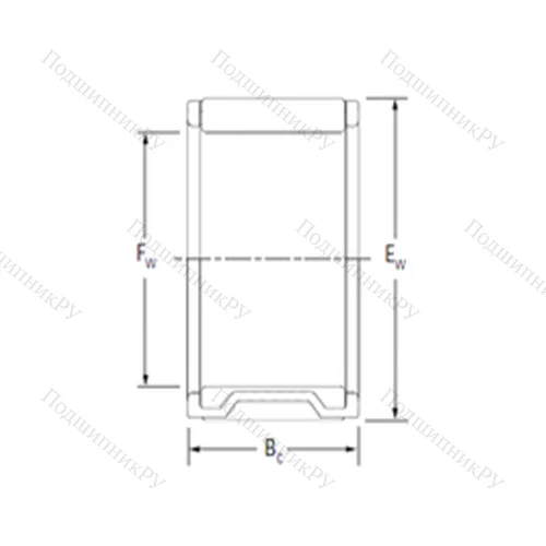 Подшипник игольчатый радиальный 28VU 3820 от производителя  KOYO