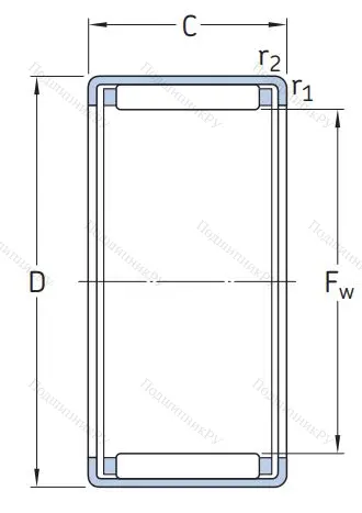 Подшипник 942/30 (HK 303824) в Краснодаре