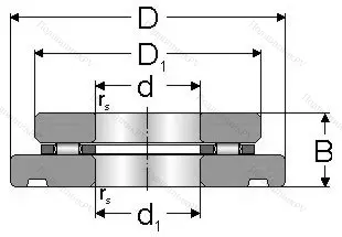 Подшипник  959108 размер 40x68x13 от производителя  МПЗ