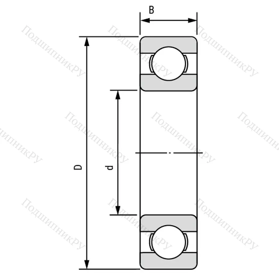 Подшипник 16002/P 54S 2 размер 15x32x8 от производителя  SKF