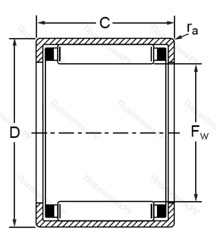 Подшипник HK 2020 AS 1 (942/20) в Краснодаре