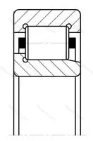 Модификация подшипника 2208КМ размер 40x80x18 от производителя  ГПЗ-10