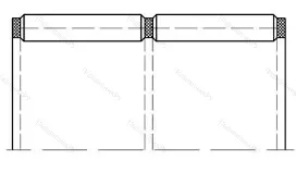 Модификация подшипника 664916Е размер 81x92x42,5