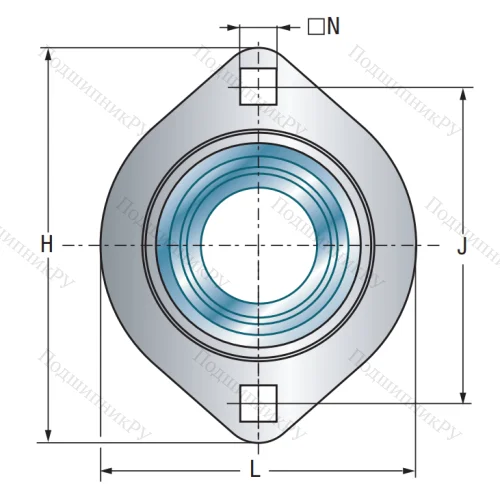 Подшипниковый корпус  PFL 204 в Краснодаре