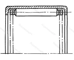 Модификация подшипника 1-ск142012 размер 14x20x12