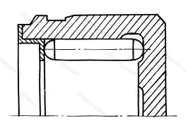 Модификация подшипника 704702К4С17 размер 16,3x30x25