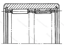Подшипник  934904 размер 22x30x30 от производителя  ГПЗ-11 Подшипник  934904 размер 22x30x30 от производителя  ГПЗ-11