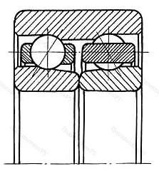 Подшипник 3304DB.TVP размер 20x52x22,2 от производителя  SKF