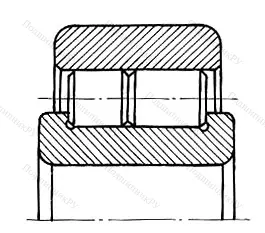 Модификация подшипника 3222211 размер 55x100x33,3 от производителя  ЕПК