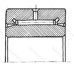 Модификация подшипника 4074115 размер 75x115x40