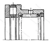 Модификация подшипника 584805 размер 30x42x30