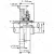 Подшипниковый узел UCF 215 - Вал: 75 мм